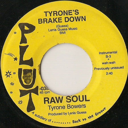 Raw Soul - Stormy Weather / Tyrone's Brake Down - The Funkadoobian