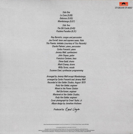 Ray Barretto - La Cuna - The Funkadoobian