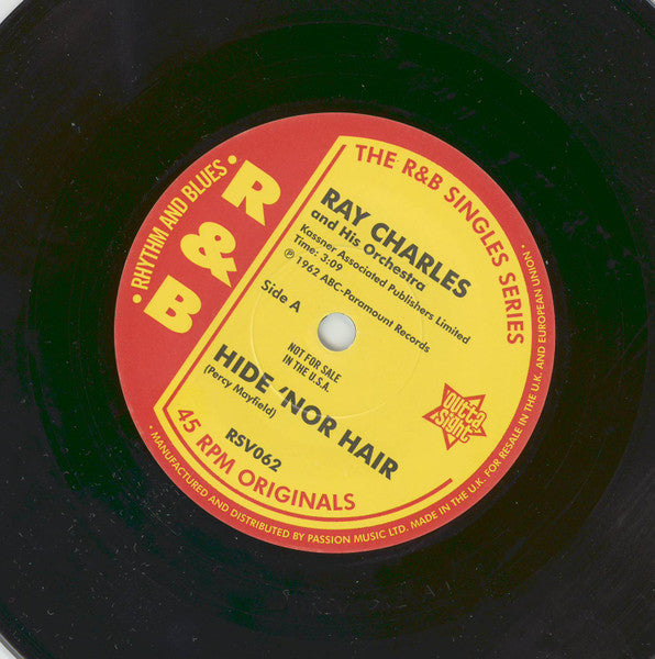 Ray Charles And His Orchestra - Hide 'Nor Hair / Unchain My Heart / Hit The Road Jack - The Funkadoobian