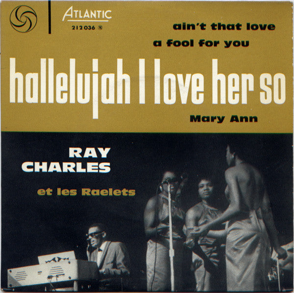 Ray Charles Et Raelets - Hallelujah I Love Her So - The Funkadoobian
