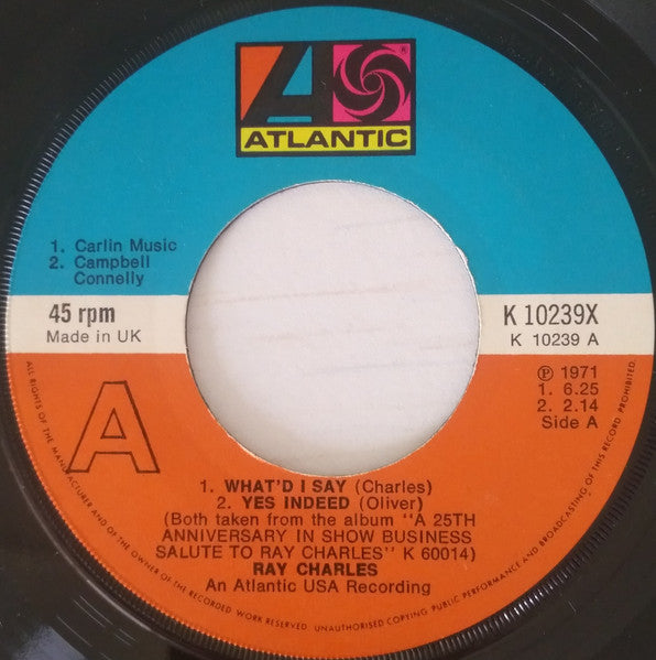 Ray Charles - What'd I Say - The Funkadoobian