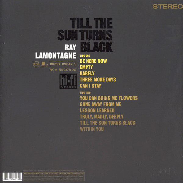 Ray Lamontagne - Till The Sun Turns Black - The Funkadoobian