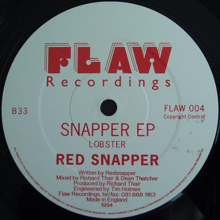 Red Snapper - Snapper EP - The Funkadoobian