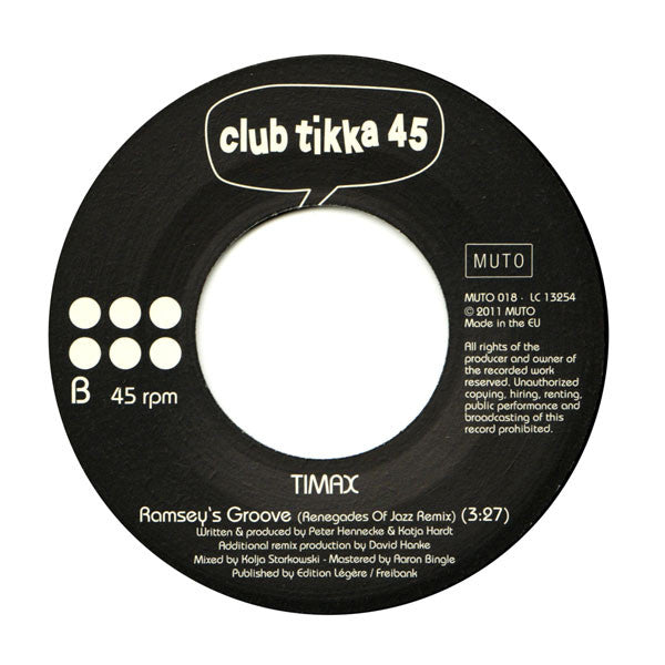 Renegades Of Jazz / Timax - Moo Juice (Benji Boko & Boy Com Remix) / Ramsey's Groove (Renegades Of Jazz Remix)