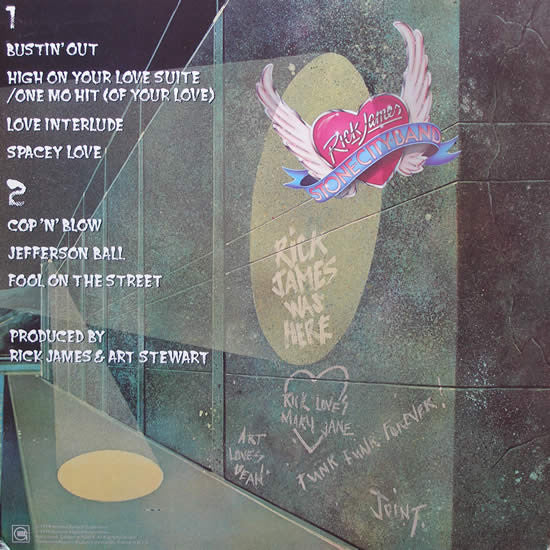 Rick James - Bustin' Out Of L Seven - The Funkadoobian