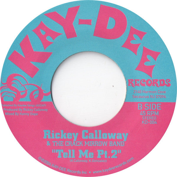 Rickey Calloway & The Crack Mirrow Band - Tell Me - The Funkadoobian