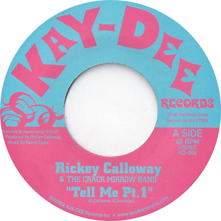 Rickey Calloway & The Crack Mirrow Band - Tell Me - The Funkadoobian