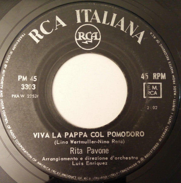 Rita Pavone - Viva La Pappa Col Pomodoro - The Funkadoobian