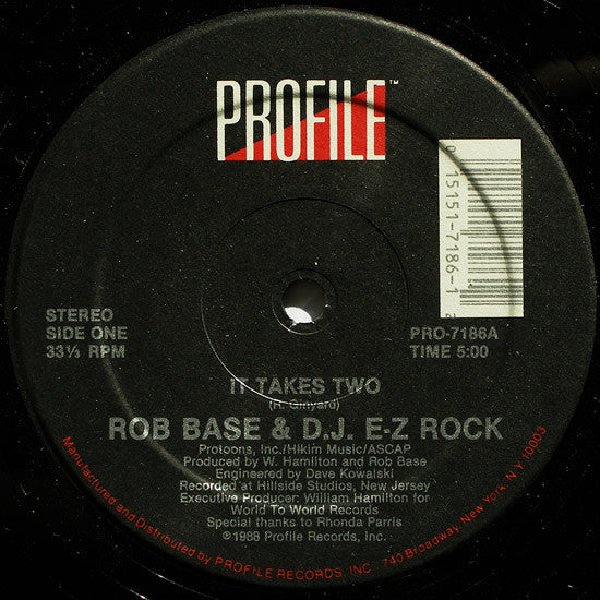Rob Base & DJ E-Z Rock - It Takes Two - The Funkadoobian