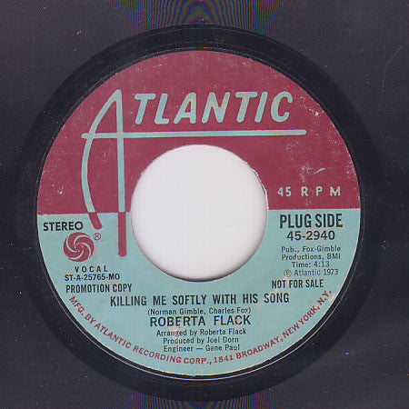 Roberta Flack - Killing Me Softly With His Song - The Funkadoobian