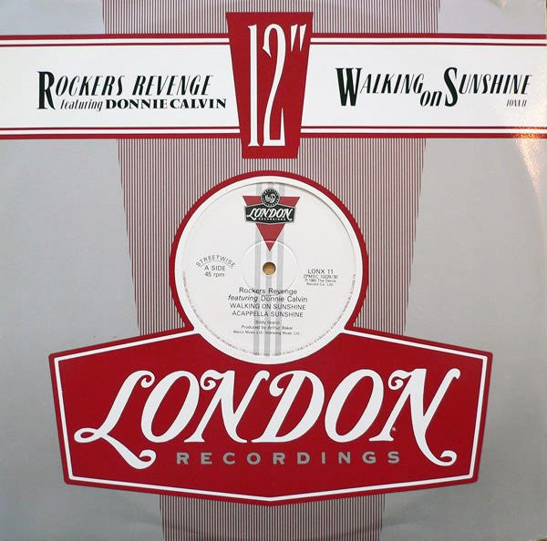 Rockers Revenge Featuring Donnie Calvin - Walking On Sunshine - The Funkadoobian
