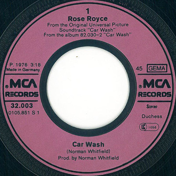 Rose Royce - Car Wash - The Funkadoobian