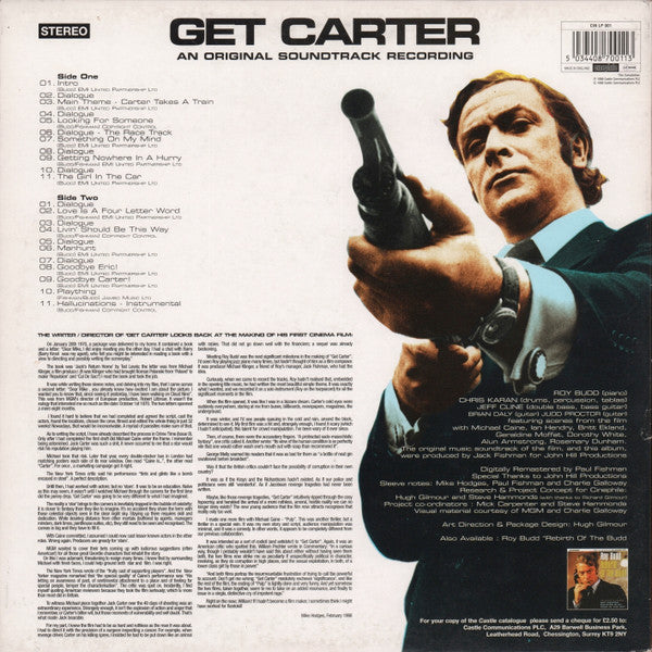 Roy Budd - Get Carter (An Original Soundtrack Recording) - The Funkadoobian