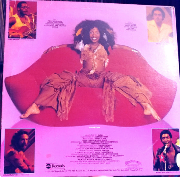 Rufus & Chaka Khan - Rufus Featuring Chaka Khan - The Funkadoobian