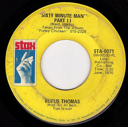 Rufus Thomas - The Preacher And The Bear - The Funkadoobian