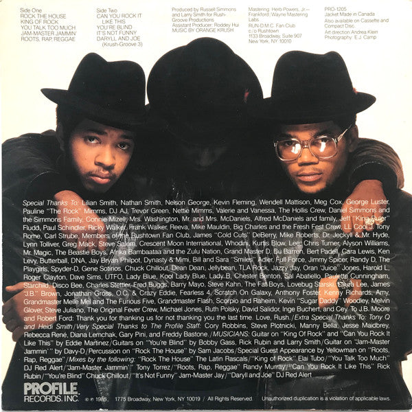 Run-DMC - King Of Rock - The Funkadoobian