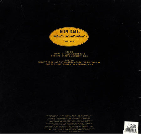 Run-DMC - What's It All About / The Ave. - The Funkadoobian
