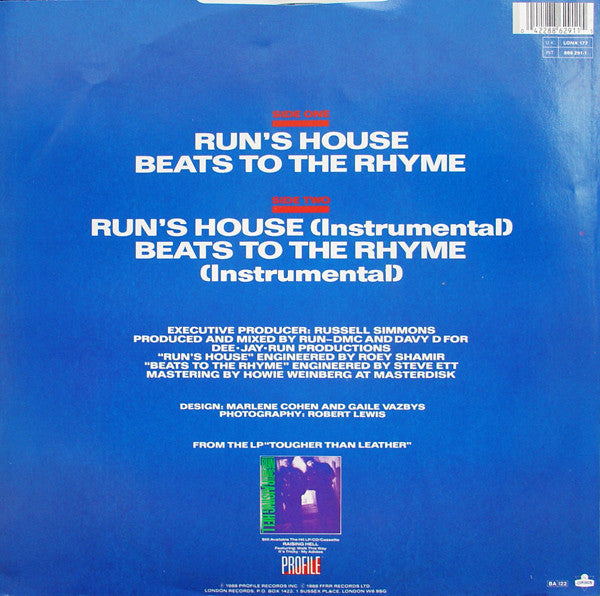 Run-DMC - Run's House / Beats To The Rhyme - The Funkadoobian