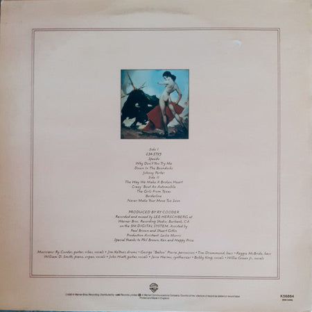 Ry Cooder - Borderline - The Funkadoobian