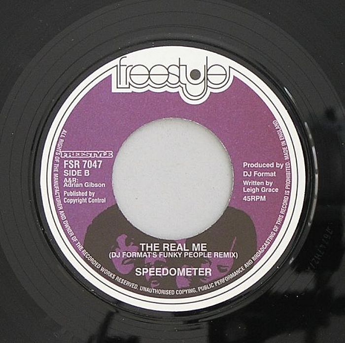 Speedometer - No Man Worries / The Real Me