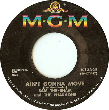 Sam The Sham & The Pharaohs - Wooly Bully / Ain't Gonna Move - The Funkadoobian