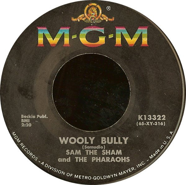 Sam The Sham & The Pharaohs - Wooly Bully / Ain't Gonna Move - The Funkadoobian