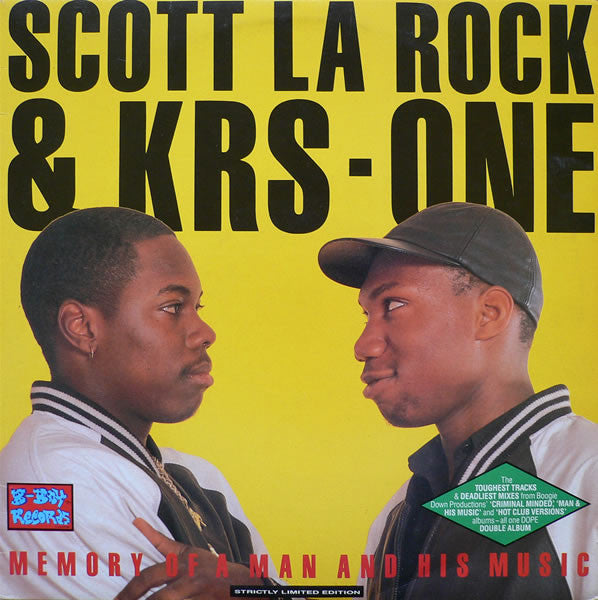 DJ Scott La Rock & KRS-One - Memory Of A Man And His Music - The Funkadoobian