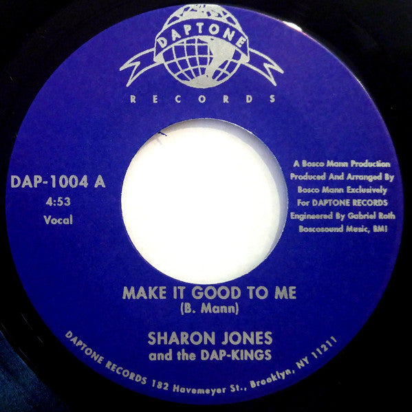Sharon Jones & The Dap-Kings / The Dap-Kings Featuring Bosco Mann - Make It Good To Me / Casella Walk - The Funkadoobian