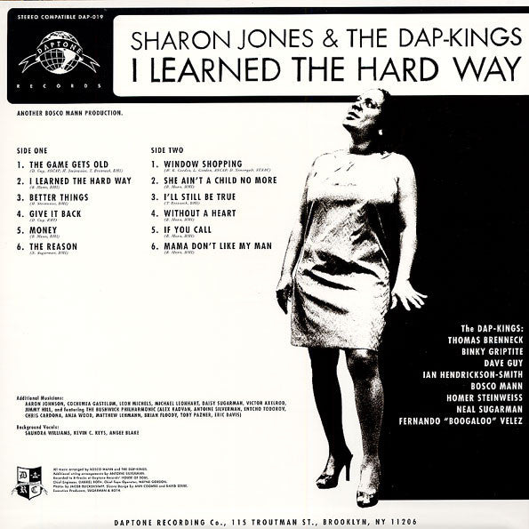 Sharon Jones & The Dap-Kings - I Learned The Hard Way - The Funkadoobian