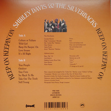 Shirley Davis & The SilverBacks - Keep On Keepin' On - The Funkadoobian