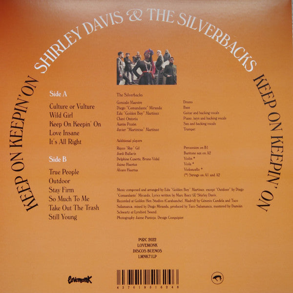 Shirley Davis & The SilverBacks - Keep On Keepin' On - The Funkadoobian
