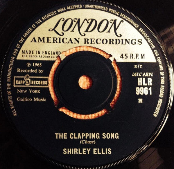 Shirley Ellis - The Clapping Song - The Funkadoobian