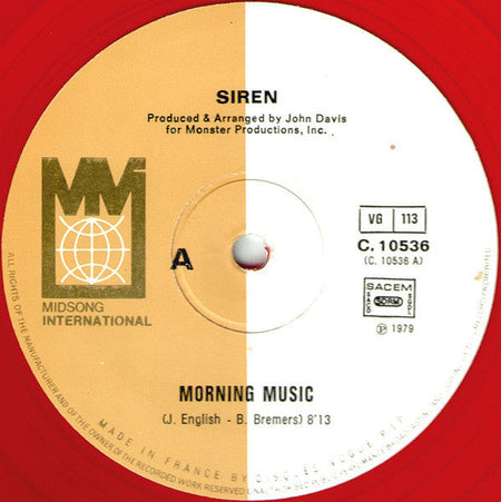 Siren (9) - Morning Music / Open Up For Love - The Funkadoobian