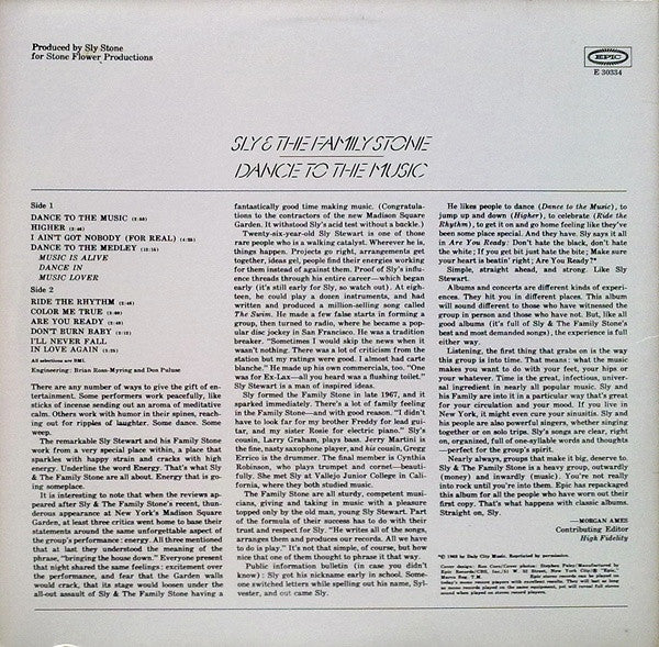 Sly & The Family Stone - Dance To The Music - The Funkadoobian