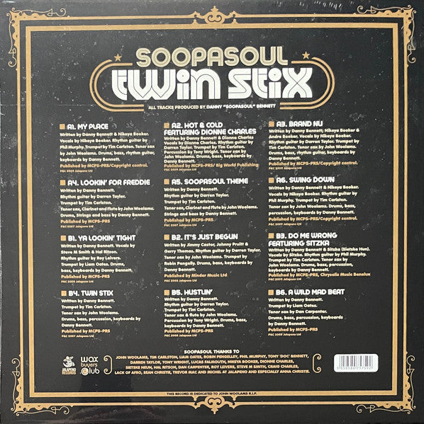 Soopasoul - Twin Stix - The Funkadoobian