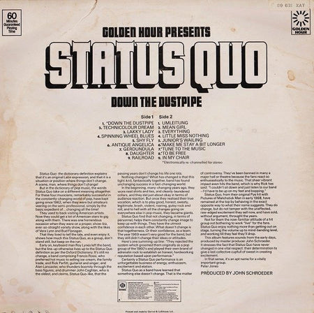 Status Quo - Status Quo - Down The Dustpipe - The Funkadoobian
