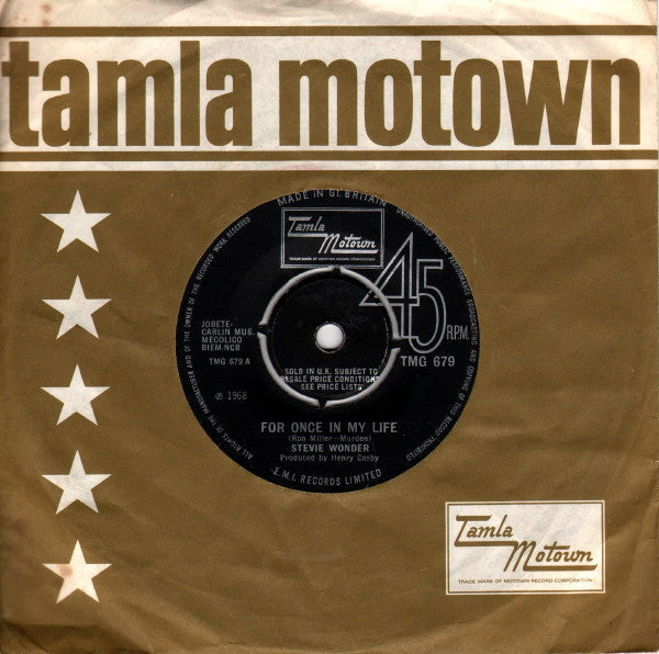 Stevie Wonder - For Once In My Life - The Funkadoobian