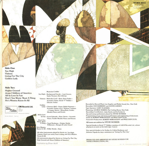 Stevie Wonder - Innervisions - The Funkadoobian