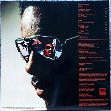 Stevie Wonder - Music Of My Mind - The Funkadoobian