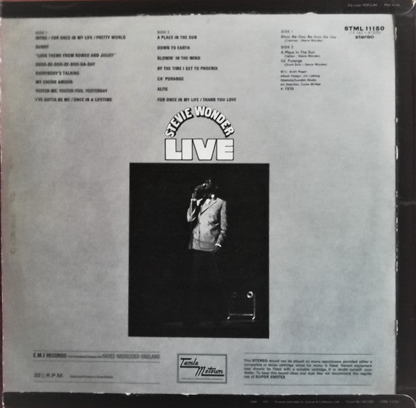 Stevie Wonder - Stevie Wonder Live - The Funkadoobian