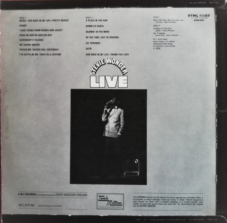 Stevie Wonder - Stevie Wonder Live - The Funkadoobian