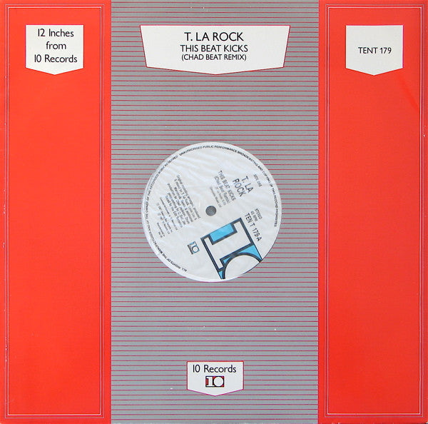 T La Rock - This Beat Kicks (Chad Beat Remix) / Having Fun / Back To Burn - The Funkadoobian