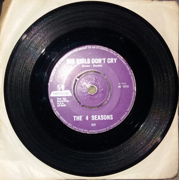The Four Seasons - Big Girls Don't Cry - The Funkadoobian