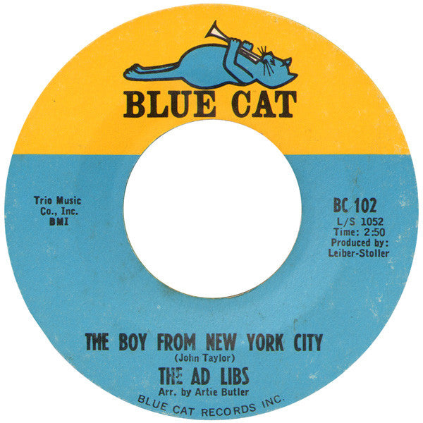 The Ad Libs - The Boy From New York City / Kicked Around - The Funkadoobian