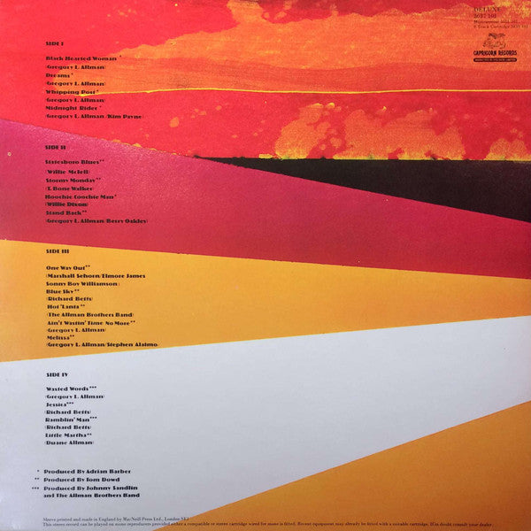 The Allman Brothers Band - The Road Goes On Forever - The Funkadoobian