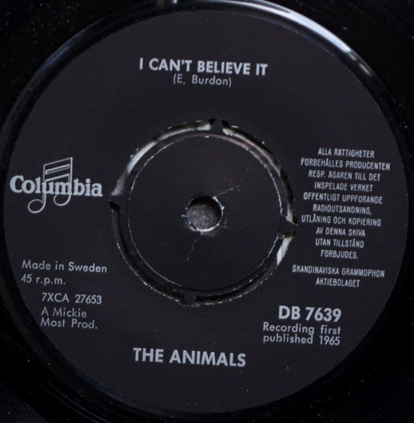 The Animals - We've Gotta Get Out Of This Place • I Can't Believe It - The Funkadoobian