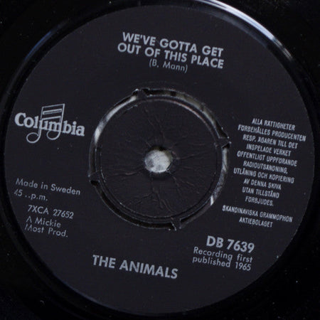 The Animals - We've Gotta Get Out Of This Place • I Can't Believe It - The Funkadoobian