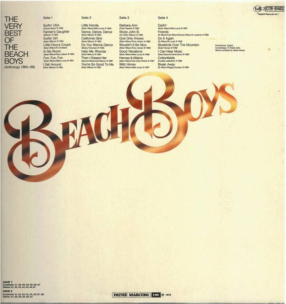 The Beach Boys - The Very Best Of The Beach Boys (Anthology 1963-69) - The Funkadoobian