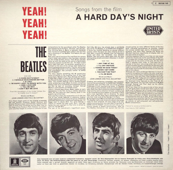 The Beatles - Yeah! Yeah! Yeah! (A Hard Day's Night) - Originals From The United Artists' Picture - The Funkadoobian