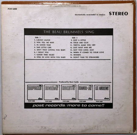 The Beau Brummels - The Beau Brummels Sing - The Funkadoobian